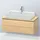 Duravit L-Cube 102x47,7cm, med. Ei, f Kons, 2 Schub.