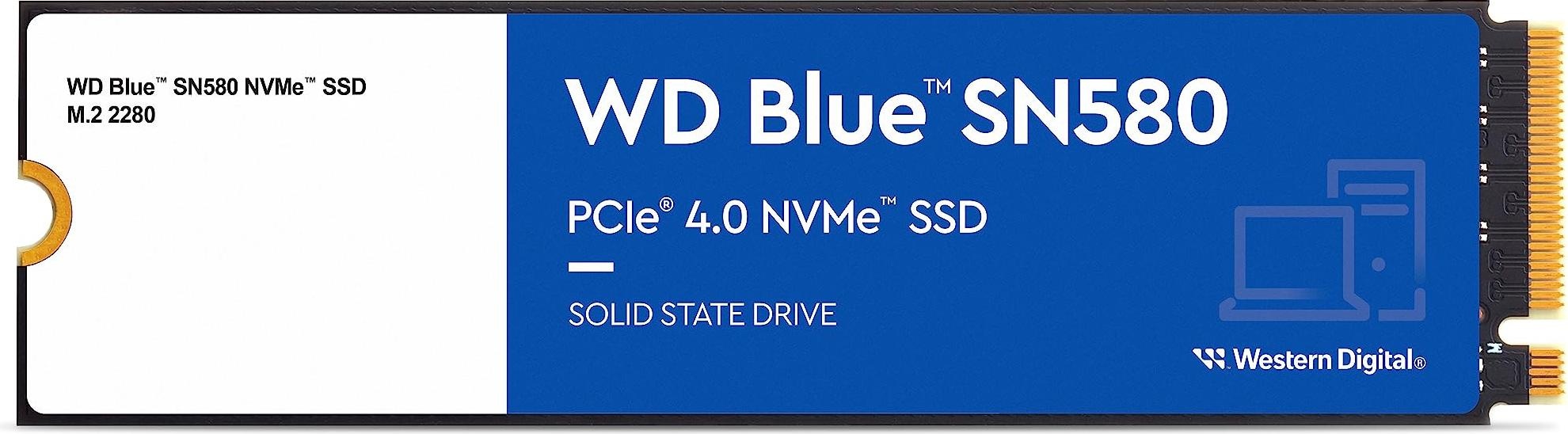 WD Blue SN580 (250 GB, M.2 2280), SSD