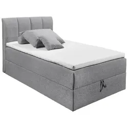Boxspringbett Granada ca. 120x200 cm Grau