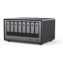 UGREEN NASync DXP8800 Plus Leergehäuse Grau
