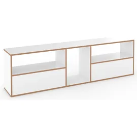 Tojo Hanibal Regal 198 x 35 x 58 cm Weiß