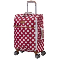 it luggage Summer Spots Softside Handgepäck, 8 Räder, leicht, 55,9 cm, rot, 22", Summer Spots 55,9 cm Softside Handgepäck mit 8 Rädern