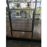 Juliana Halls Lamellenlüfter inkl. Glas für Gewächshaus Qube schwarz