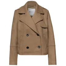 STREET ONE Trenchcoat aus Velours - 40