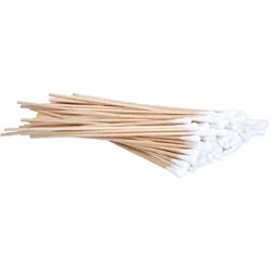 Wattestäbchen Holz kleiner Kopf 15 cm