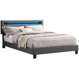 CARO-Möbel Polsterbett Columbus 140x200 cm, Schlafzimmer, Betten, Polsterbetten
