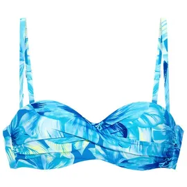 s.Oliver Bikini-Top Damen Blau/Türkis 44 Cup E