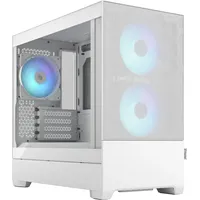 Fractal Design Pop Mini Air RGB White TG Clear Tint, Glasfenster (FD-C-POR1M-01)