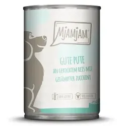 MjAMjAM Adult Pute an Reis mit Zucchini 6x400 g