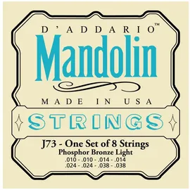 d’addario EJ73 - Mandoline Phosphor Bronze 10-38 - Saiten Zupfinstrument