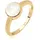 Elli Ring Damen Solitär mit Mondstein in Gold | Gr.: 54
