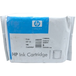 Original HP Tinten Patrone 12 cyan für Inkjet 3000 Blister