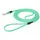 Karlie Hundeleine – Trainings- und Suchleine mit Handschlaufe – 5m x 6mm – Flamingo Caspar Mintgrün – Biothane – Karabiner verchromt