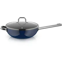 WMF Stielwok Fusiontec Mineral Pro, Edelstahl Blau Blue