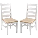 index living gmbh Stuhlset Stuhl 2-Stück 0 x 0 x 0 cm weiß/beige