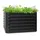 Blumfeldt High Grow Straight Hochbeet 100 x 100 x 60 cm Schwarz
