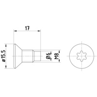 Textar Schraube, Bremsscheibe TEXTAR TPM0004