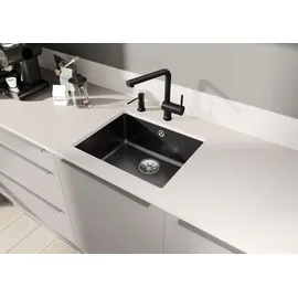 Blanco Subline 500-U basalt + Handbetätigung + InFino