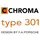 Chroma P-36 Gemüsemesser Nakiri 17 cm Silber