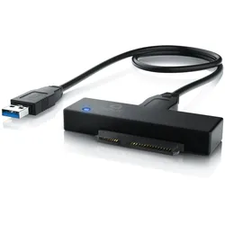 Aplic USB 3.0 zu SATA Konverter Kabel inkl. Netzteil - SATA 1/2/3 Festplatten & Laufwerke - UASP