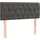 vidaXL Boxspringbett 100 x 200 cm Dunkelgrau