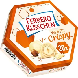 Ferrero Küsschen White Crispy Pralinen 20 Stück 172 g