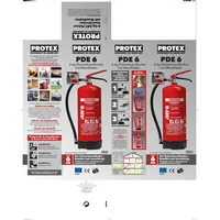 Gloria Protex Feuerlöscher 6 GA Pulver Löschmittel