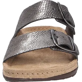 ROHDE Damen Pantolette Schnalle Rodigo-D 5872, Größe:41 EU, Farbe:Grau - Grau - 41