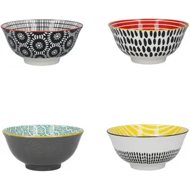 KitchenCraft Monochrome 4-tlg. Mehrfarbig