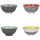 KitchenCraft Monochrome 4-tlg. Mehrfarbig