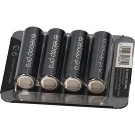 Panasonic Eneloop Pro AA 2500 mAh 4 St. mit Aufbewahrungsbox