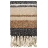House Nordic Plaid 170 x 130 cm Schwarz/Mehrfarbig