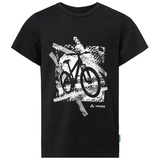 Vaude Lezza T-Shirt, schwarz, 122