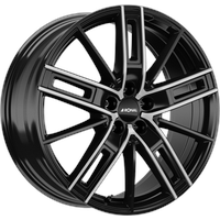 Ronal R67 8.5x20 ET30 5x112 76, jetblack-frontkopiert