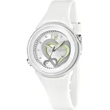 Relojes Calypso Calypso Damenuhr Analog - Weiß - Quarz - Stoßfestes Glas - 10 ATM - Trendy - K5576/1