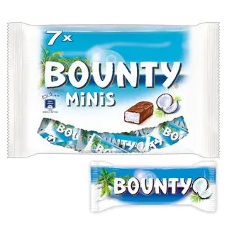 Bounty Minis Schokoriegel 7 Riegel