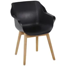 Hartman Gartenstuhl Sophie Gartensessel 62 x 59 x 84 cm schwarz 1 Stück