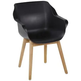 Hartman Gartenstuhl Sophie Gartensessel 62 x 59 x 84 cm schwarz 1 Stück