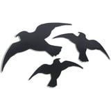 WINDHAGER Visuelle Tierabschreckung Vogel-Silhouette Easy Sticker 3 Stück, - 4000818599 )