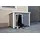 Kerbl Hundehütte Kenny 113 x 77 x 81 cm Holz Grau/Weiß