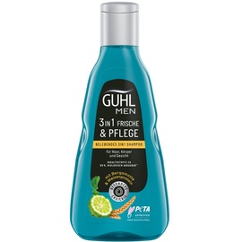 Guhl Men 3in1 Frische & Pflege Belebendes Shampoo - Inhalt: 250 ml