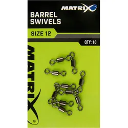 Matrix Barrel Wirbel 10 Stk. silber No Size