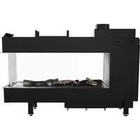 Kratki Gaskamin LEO 100 Raumteiler Erdgas ∅ 100/150 9