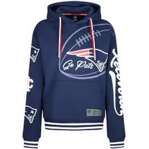 Recovered New England Patriots NFL Go Pats Hoody Dunkelblau - M - M