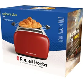 Russell Hobbs Colours Plus S2 Toaster rot 26554-56