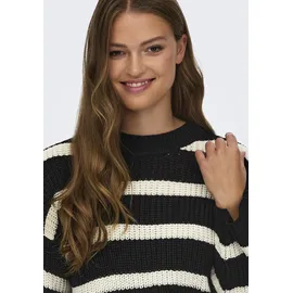 Jdy Justy Pullover Schwarz/Weiß S