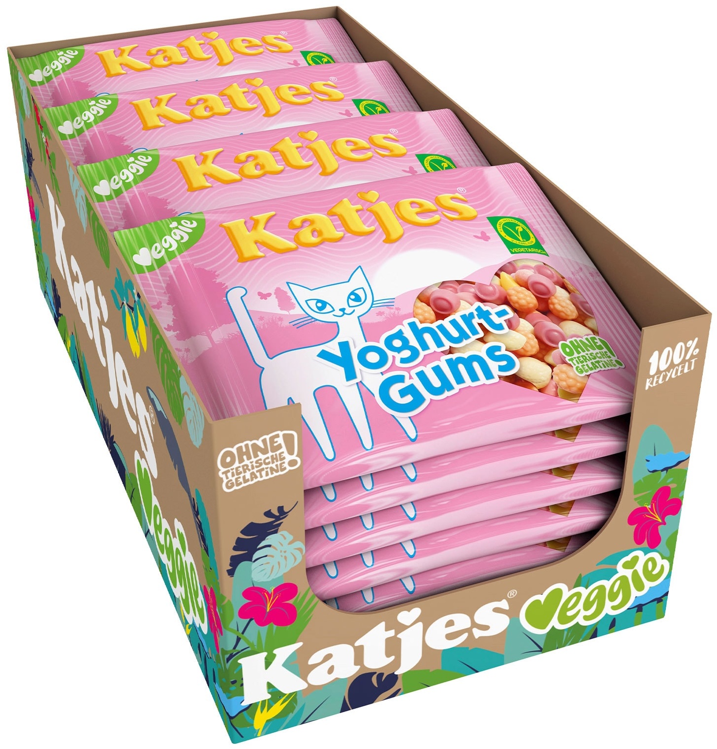 Katjes Yoghurt-Gums 175 g, 22er Pack