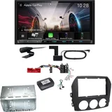 Kenwood DMX8021DABS Android Auto CarPlay Bluetooth Einbauset für Mazda MX-5 NC