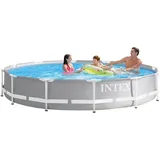 Intex Prism Frame Premium Pool Set 366 x 76 cm inkl. Filterpumpe