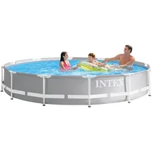 Intex Prism Frame Premium Pool Set 366 x 76 cm inkl. Filterpumpe